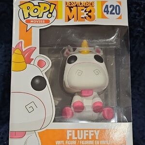 Despicable Me 3 Fluffy Unicorn Vinyl Figure